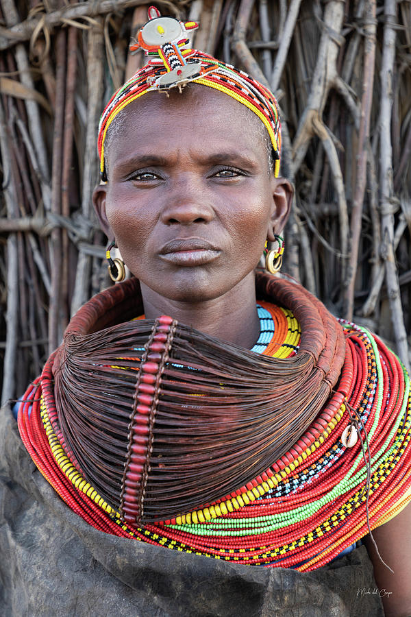 Turkana woman Photograph by Mache Del Campo