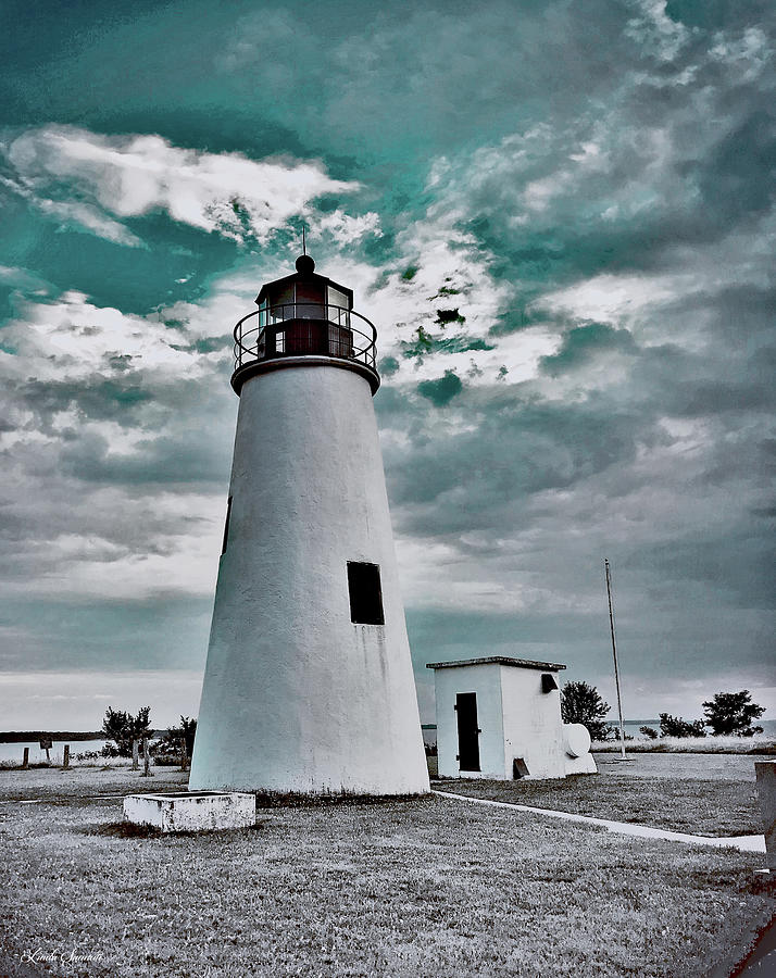Turkey Point Lighthouse Photograph by Linda Sannuti