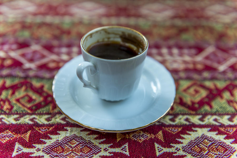 Turkish Coffee in cup Photograph by Rick Saez