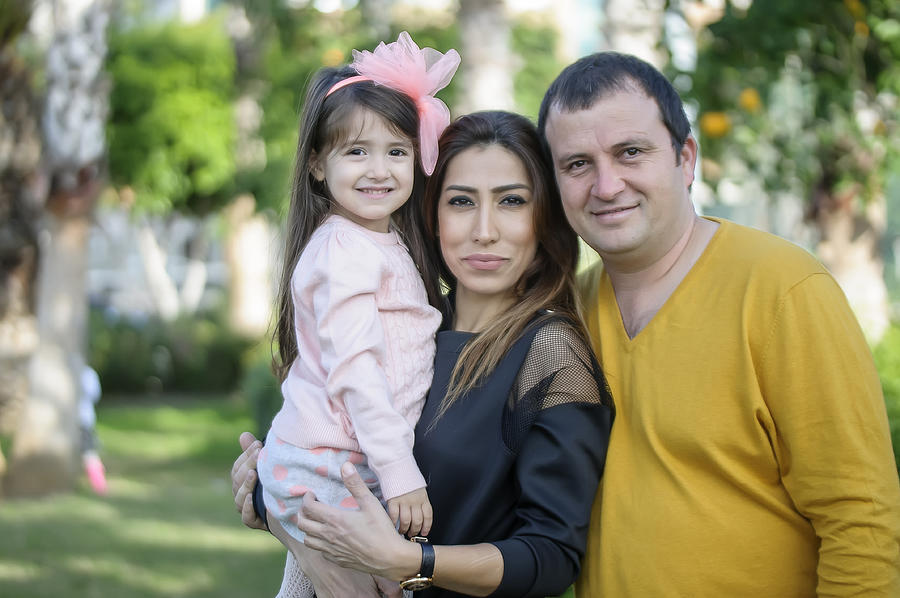 Turkish family on weekend Photograph by Mehmet Hilmi Barcin