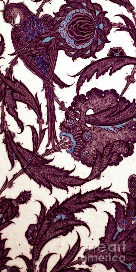 Pattern Photograph - Turkish Textile Pattern by Turkish School