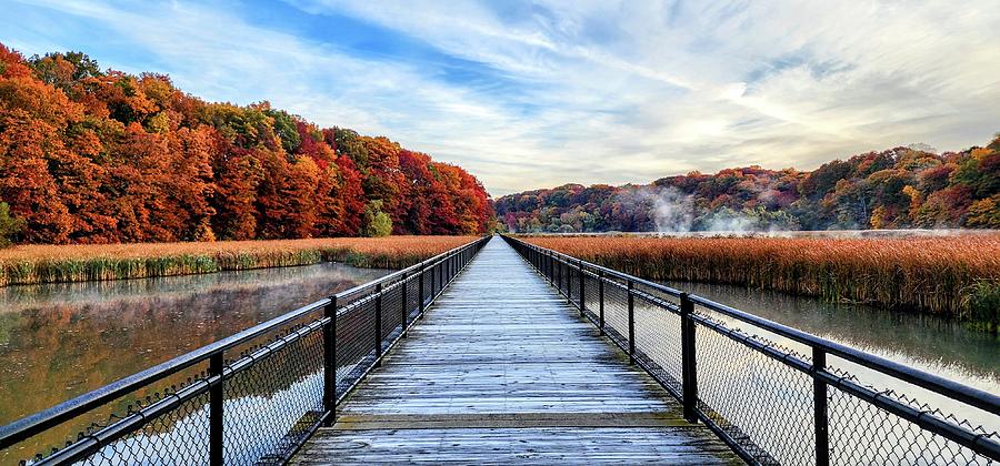 Turning Point Boardwalk Photograph by Bejan Bahai - Fine Art America