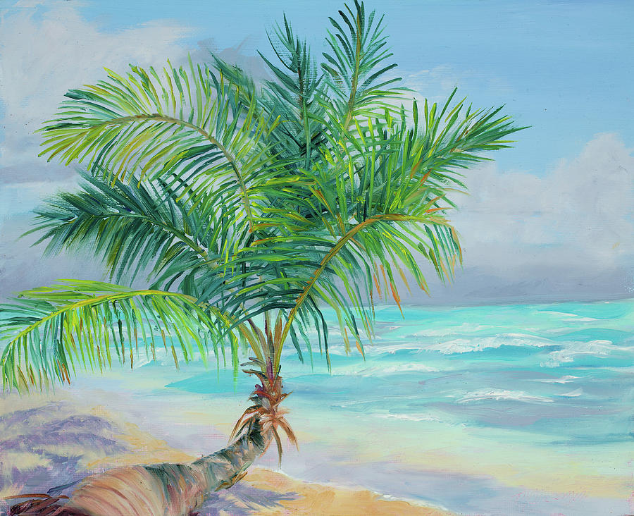 Turquoise Getaway Painting by Mary Giacomini