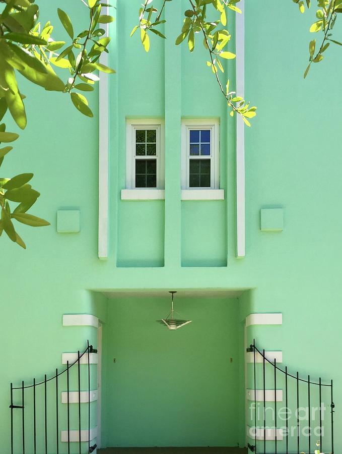 Turquoise House Photograph by Flavia Westerwelle