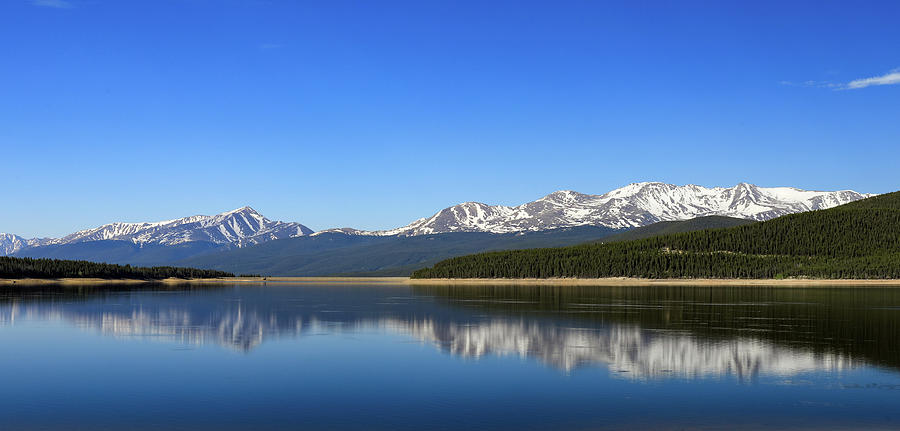 Turquoise Lake Colorado Reflection Photograph by Dan Sproul