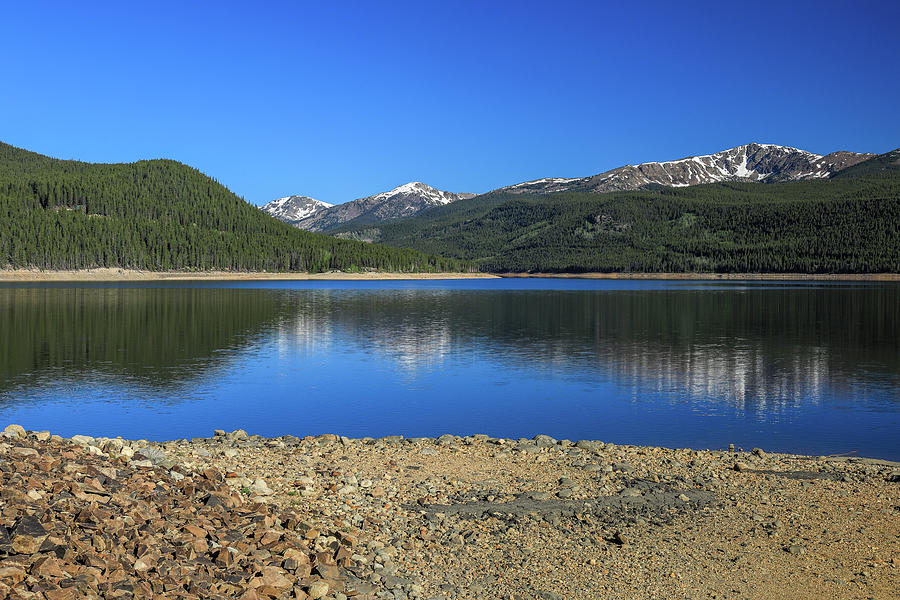 Turquoise Lake Colorado Reflections Photograph by Dan Sproul