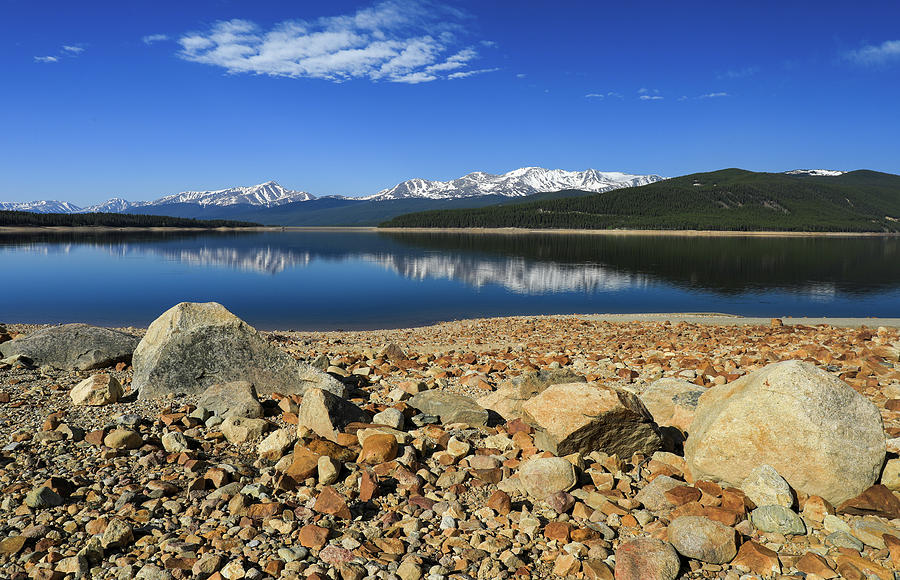 Turquoise Lake Colorado Shoreline Photograph by Dan Sproul