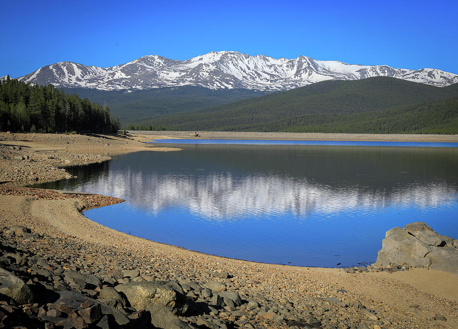 Turquoise Lake Reflection Colorado Photograph by Dan Sproul