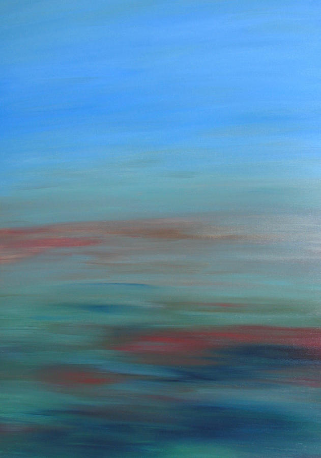 Turquoise Painting - Turquoise Peace by Listen To Your Horse