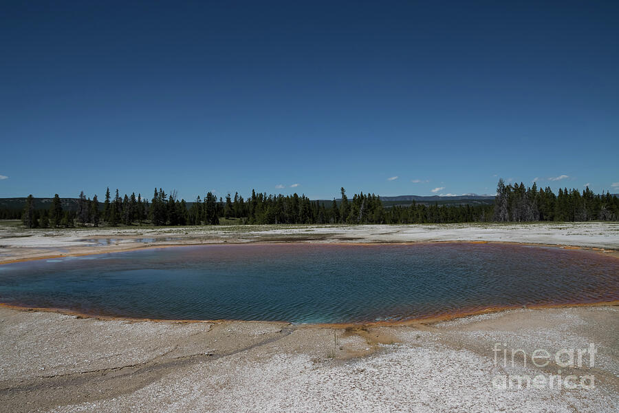 Turquoise Pool At Yellowstone Photograph by Suzanne Luft