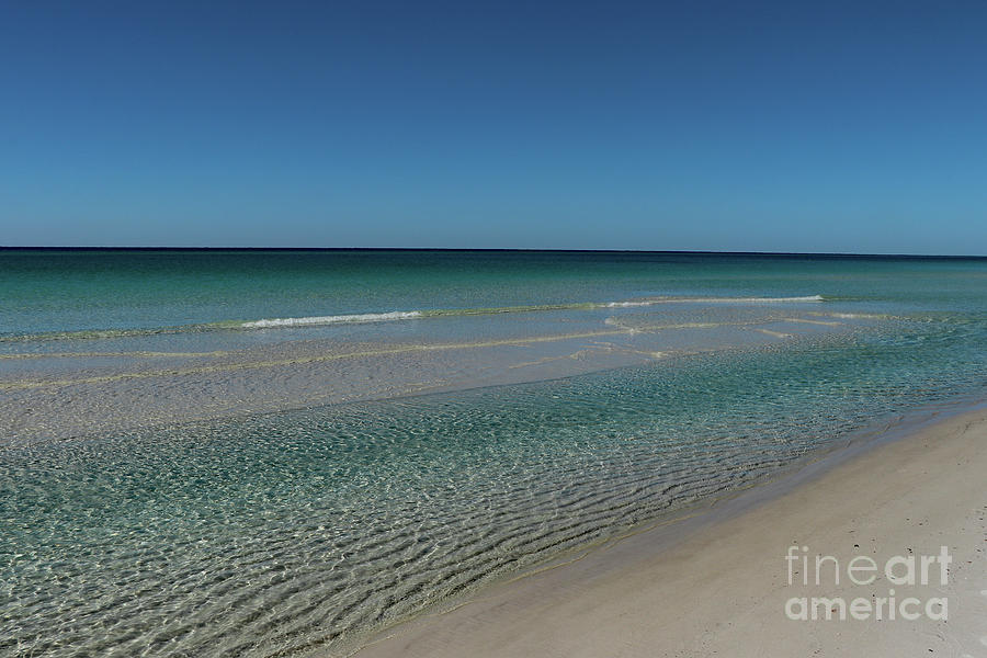 Nature Photograph - Turquoise Seaside Morning  by Christiane Schulze Art And Photography