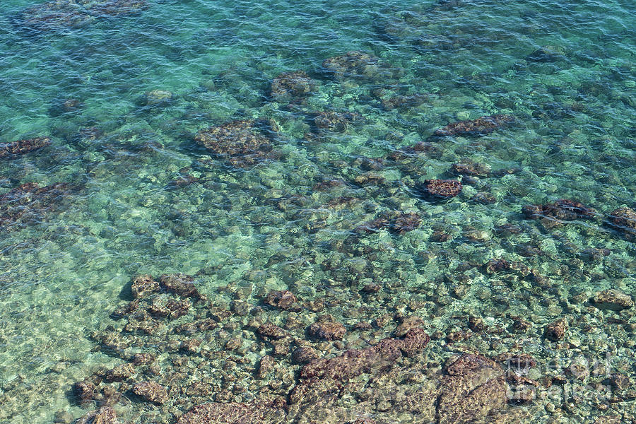 Turquoise waters and rocky Mediterranean coast 1 Photograph by Adriana Mueller