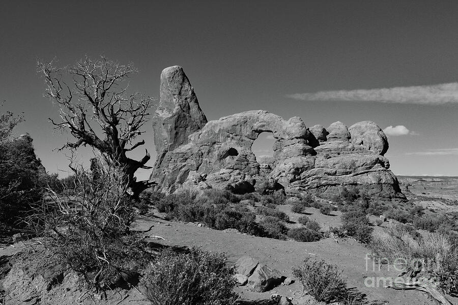 Arches National Park Photograph -  Turret Arch - Arches National Park by Christiane Schulze Art And Photography