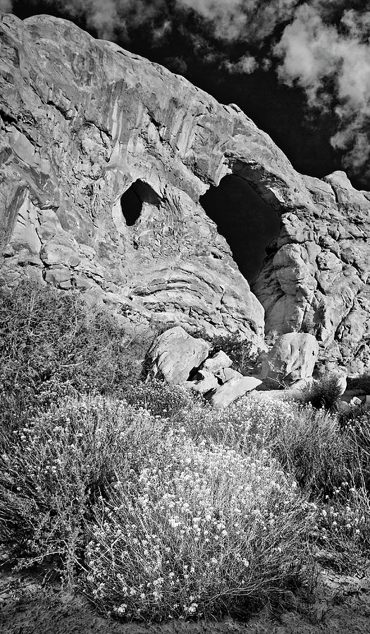 Turret Arch BW Photograph by Susan Candelario