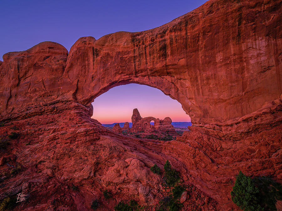 Arches National Park Photograph - Turret Arch by Edgars Erglis