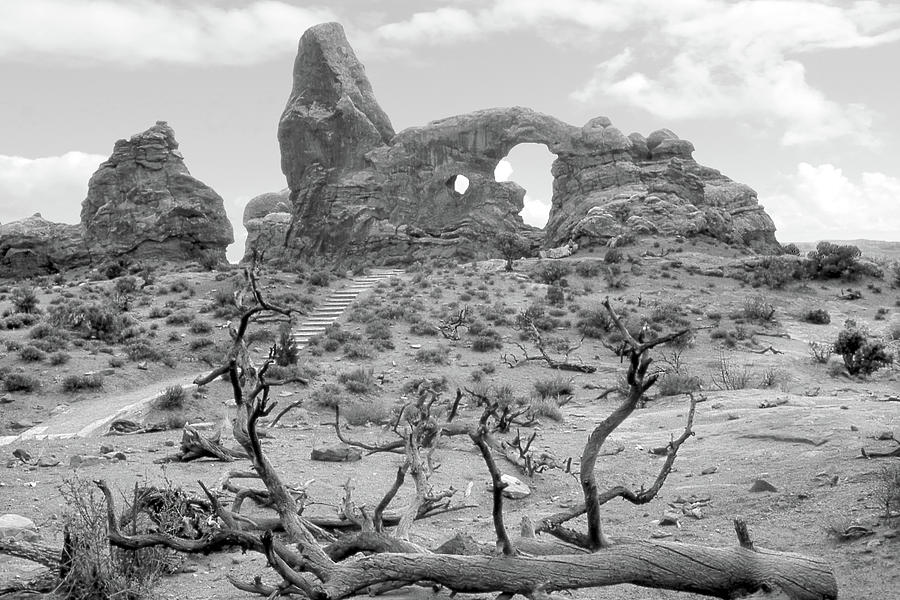 Turret Arch - Utah Photograph by Mike McGlothlen