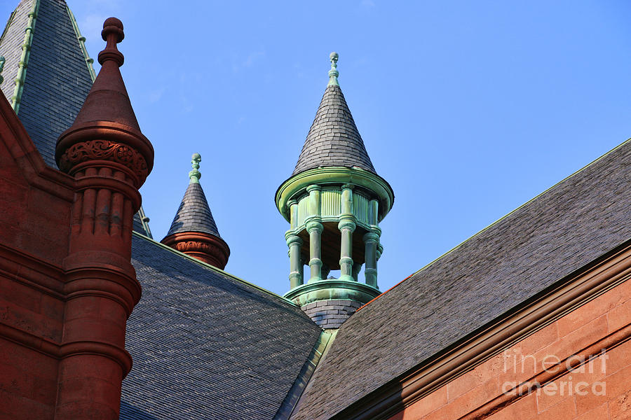 Turrets at Syracuse University  5265 Photograph by Jack Schultz
