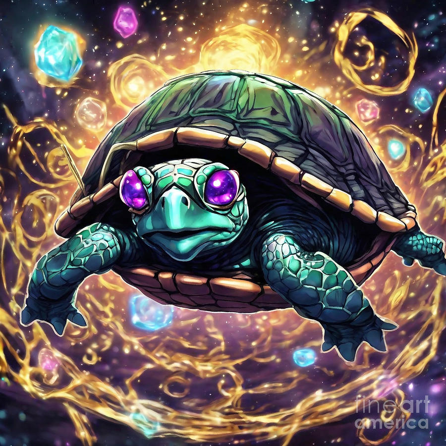Turtle As Harry Potter Drawing