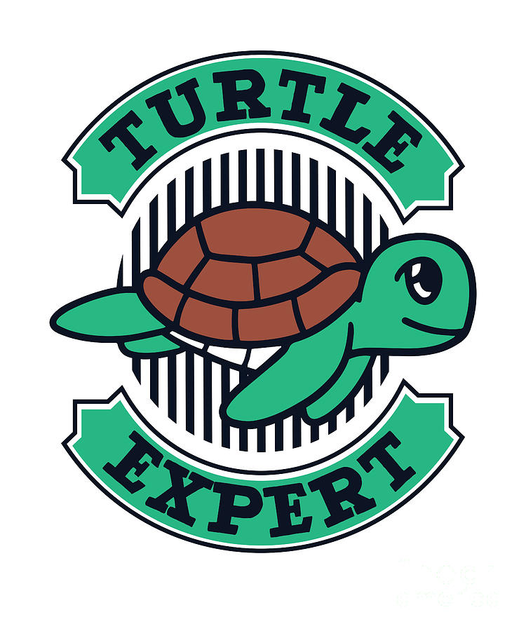 Turtle Expert Alligator Snapping Red-eared Slider Turtle Digital Art By 