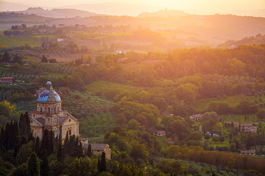 Tuscan landscape Photograph by Peter Zelei Images