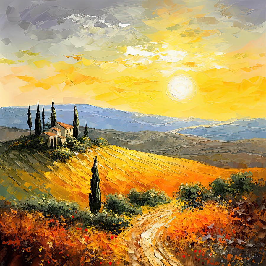 Tuscan Landscapes Art Painting