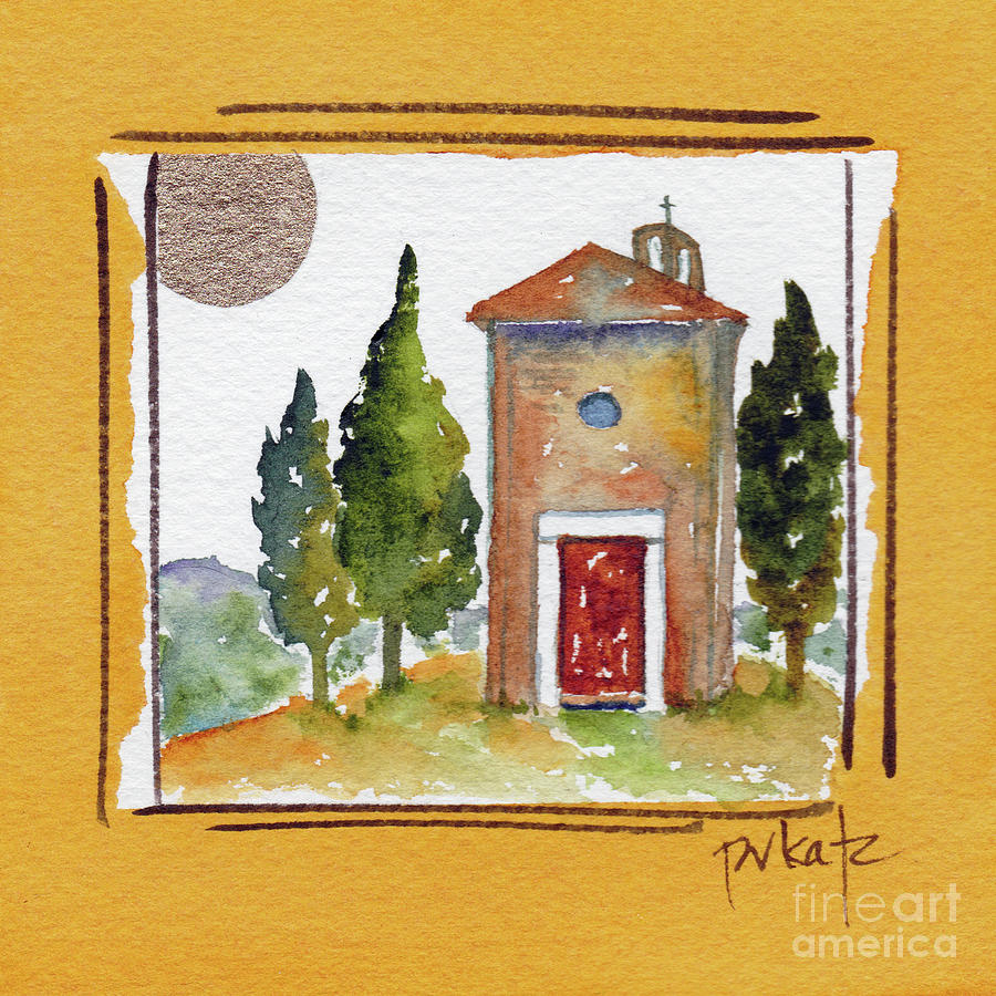 Tuscan Reverie Painting by Pat Katz