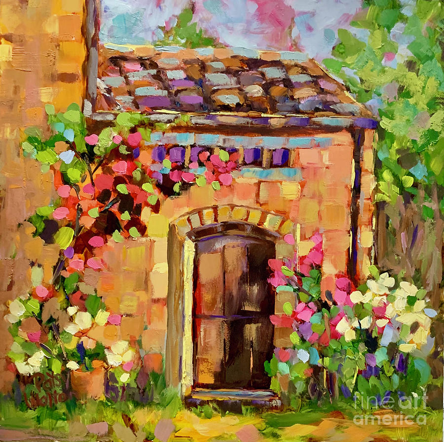 Tuscan Spring Painting by Patsy Walton