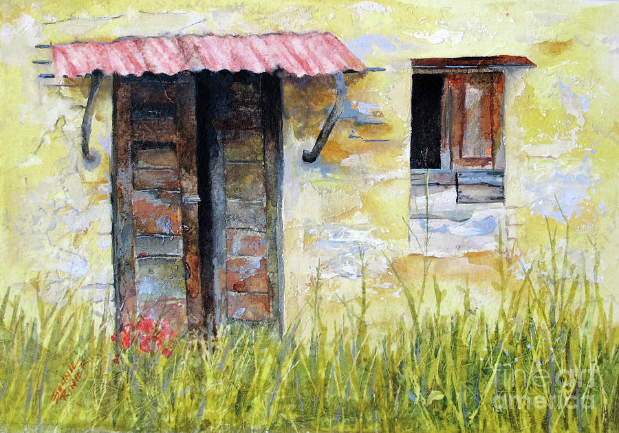 Tuscan Textures Painting by Bonnie Rinier