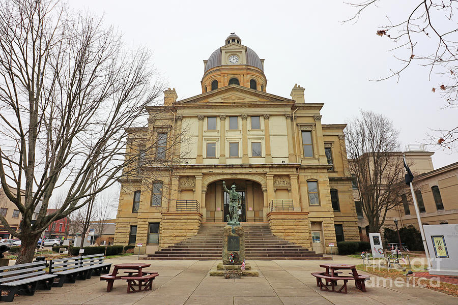 Tuscarawas County Courthouse New Philadelphia Ohio 5981 Photograph By ...