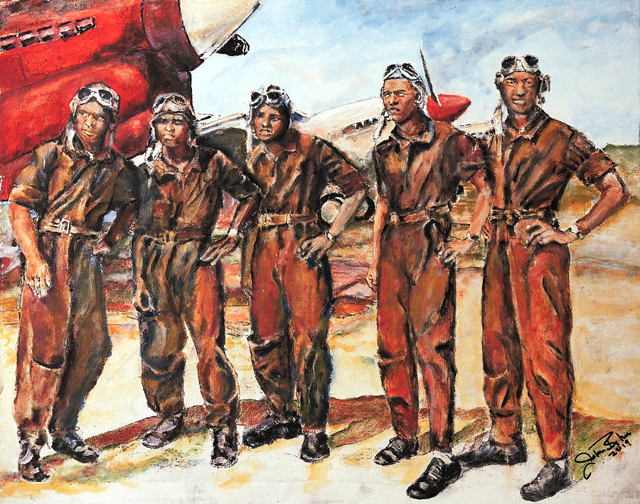 Tuskegee Airmen Painting by John Bohn