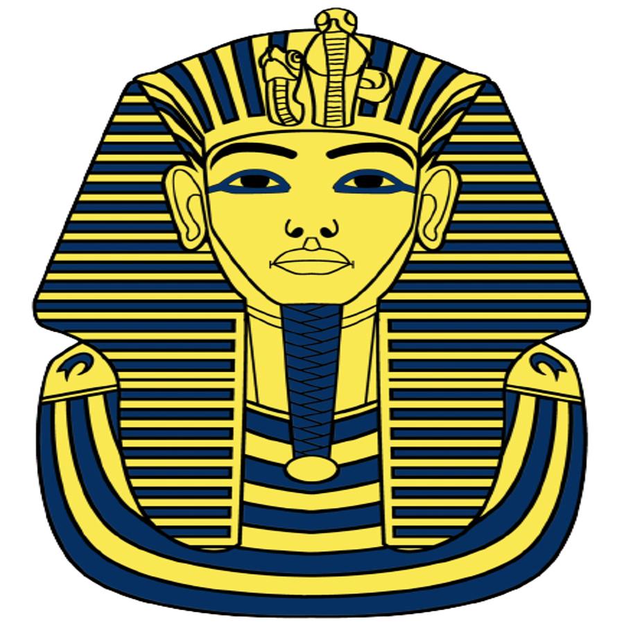 Tutankhamun Golden Mask Ancient Egypt Drawing by Nada Shawky | Fine Art ...