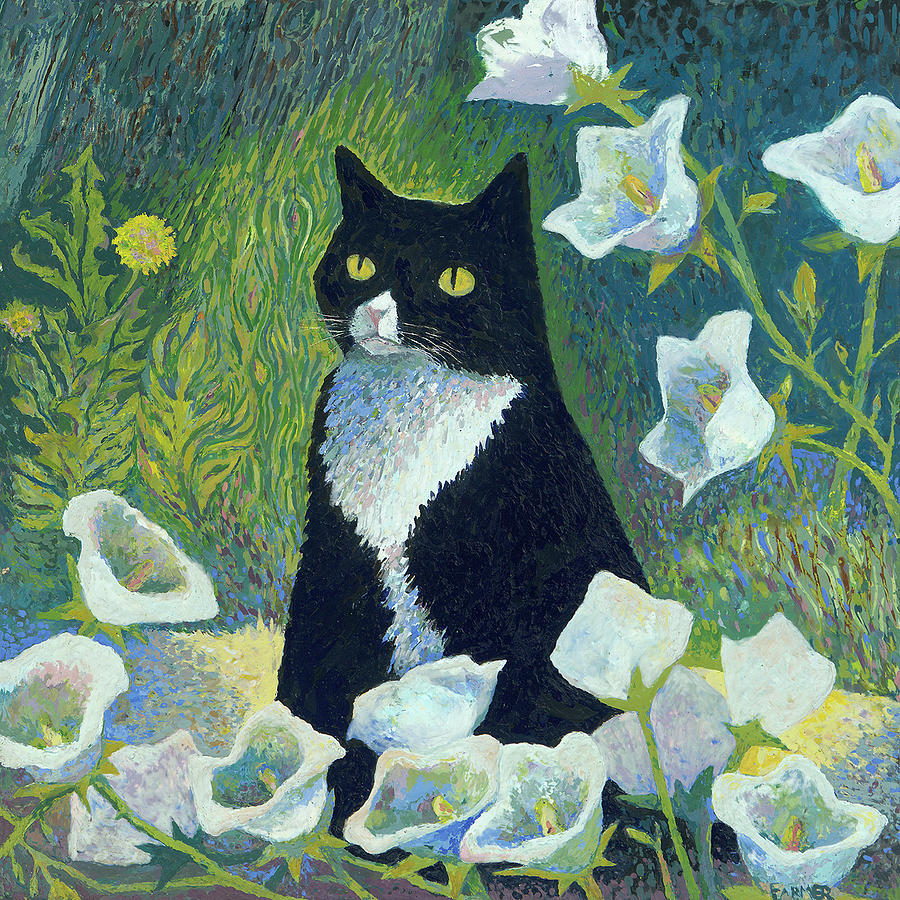 Tuxedo Garden Painting by Melanie Farmer - Fine Art America