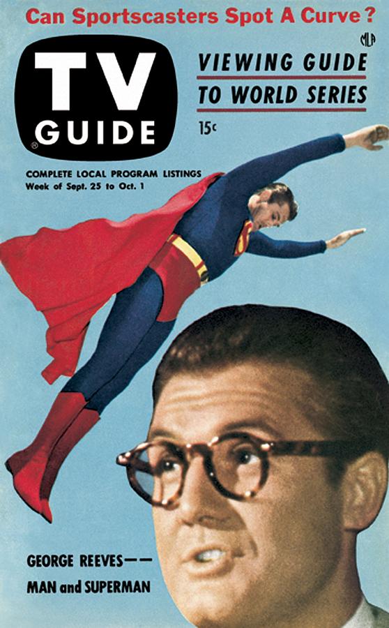 Superman Photograph - TV Guide TVGC001 H5072 by TV Guide Everett Collection