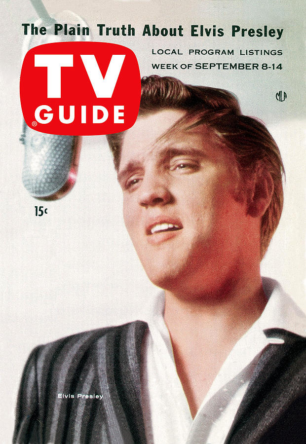 Elvis Presley Photograph - TV Guide TVGC001 H5223 by TV Guide Everett Collection