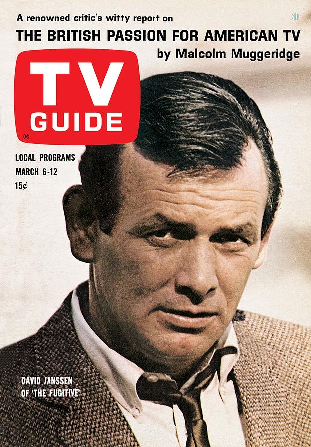 The Fugitive Photograph - TV Guide TVGC001 H5661 by TV Guide Everett Collection