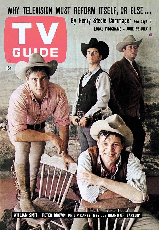 Laredo Photograph - TV Guide TVGC001 H5729 by TV Guide Everett Collection