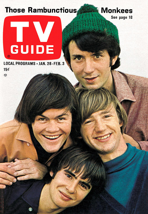 The Monkees Photograph - TV Guide TVGC001 H5759 by TV Guide Everett Collection