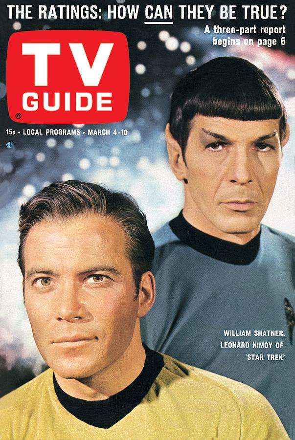 Star Trek Photograph - TV Guide TVGC001 H5764 by TV Guide Everett Collection