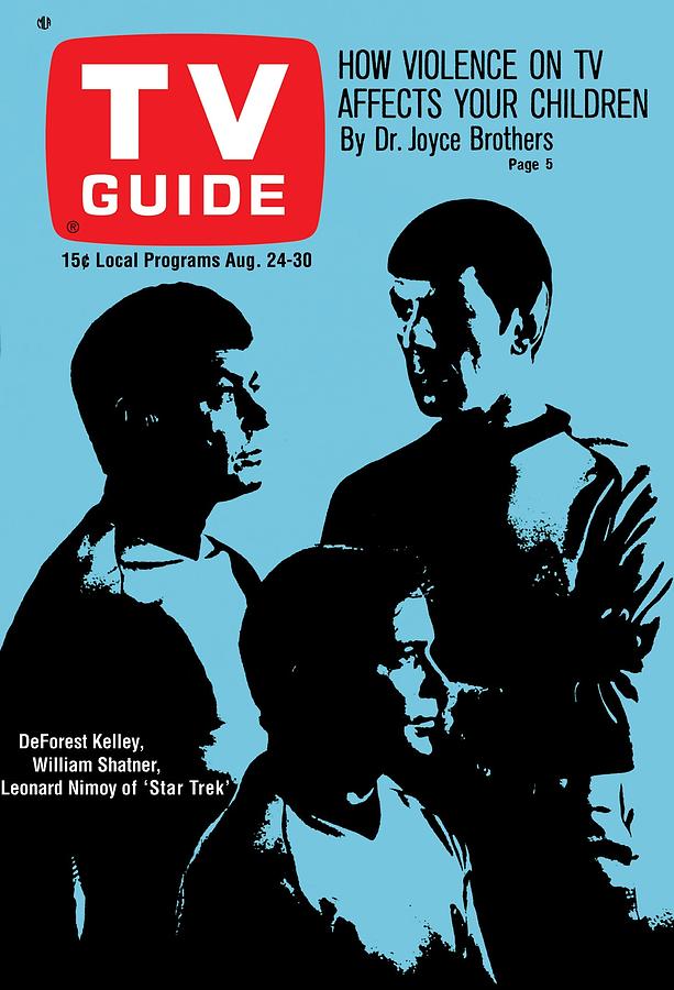 Star Trek Photograph - TV Guide TVGC001 H5864 by TV Guide Everett Collection
