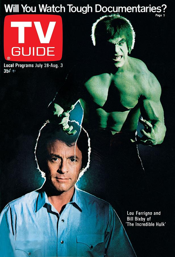 Hulk Photograph - TV Guide TVGC002 H5420 by TV Guide Everett Collection