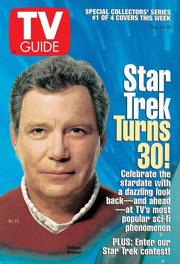 Star Trek Photograph - TV Guide TVGC004 H5374 by TV Guide Everett Collection