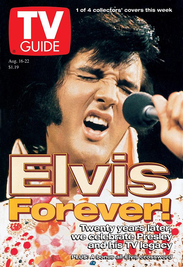 Elvis Presley Photograph - TV Guide TVGC004 H5502 by TV Guide Everett Collection