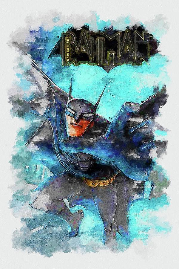 Tv Show Beware The Batman Beware The Batman Batman Mixed Media By Franz