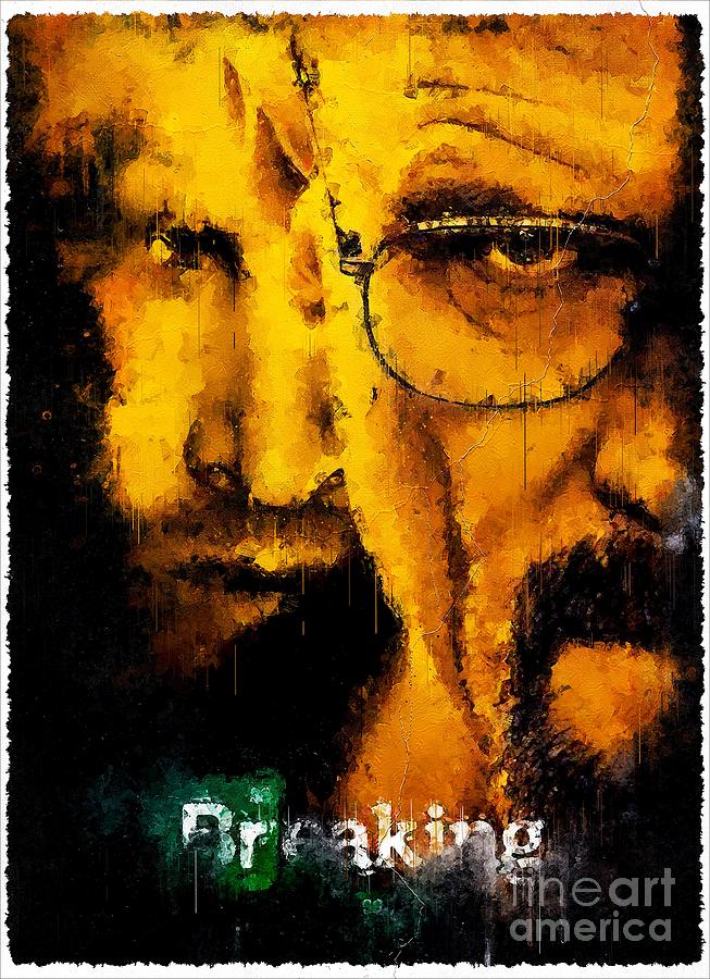 Tv Show Breaking Bad Drawing by Tanya Prosacco - Fine Art America