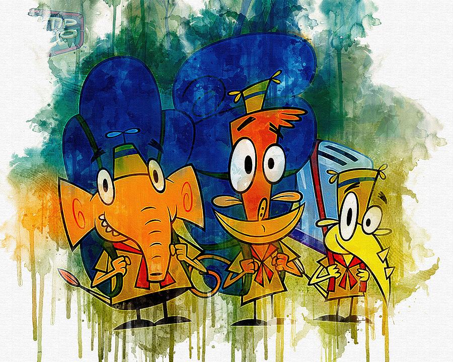 TV Show Camp Lazlo Laslo Digital Art by Larry Renee