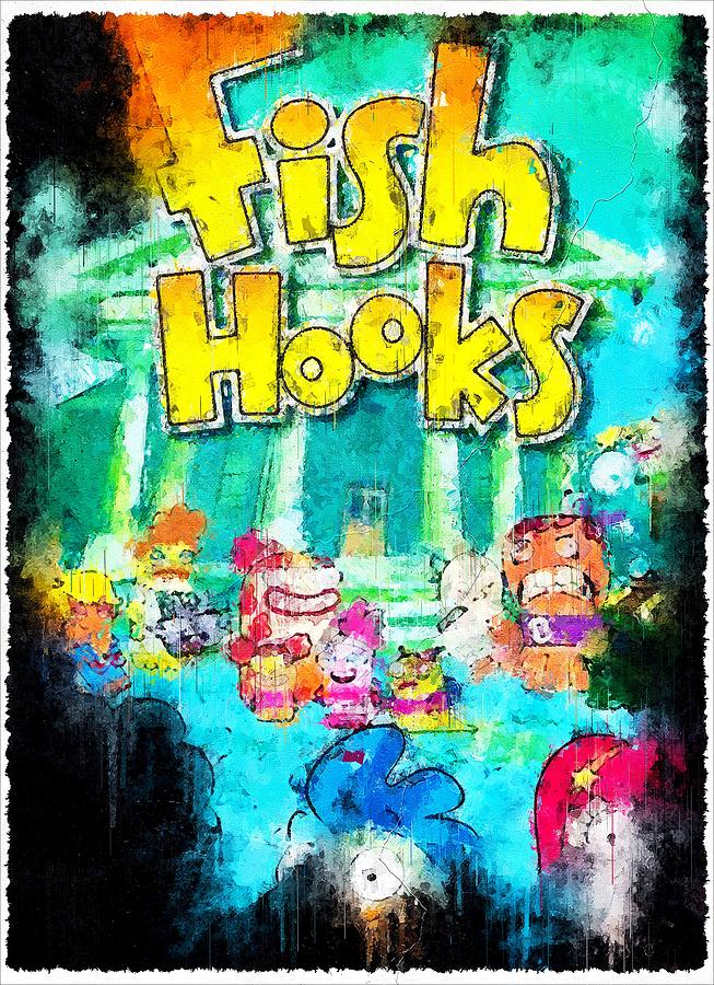 TV Show Fish Hooks Painting by Ovaber Nier - Pixels