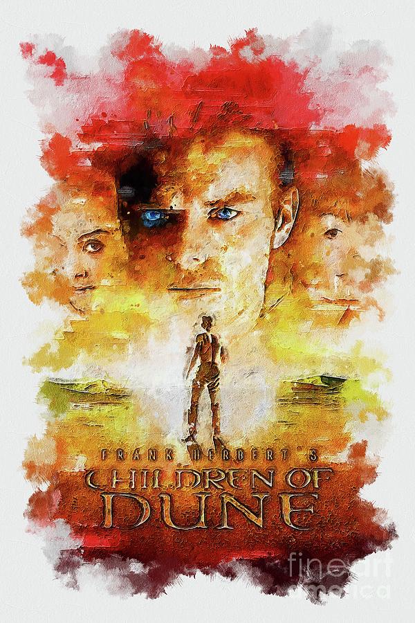 Tv Show Frank Herberts Children Of Dune Mixed Media by Emelia Marquardt ...