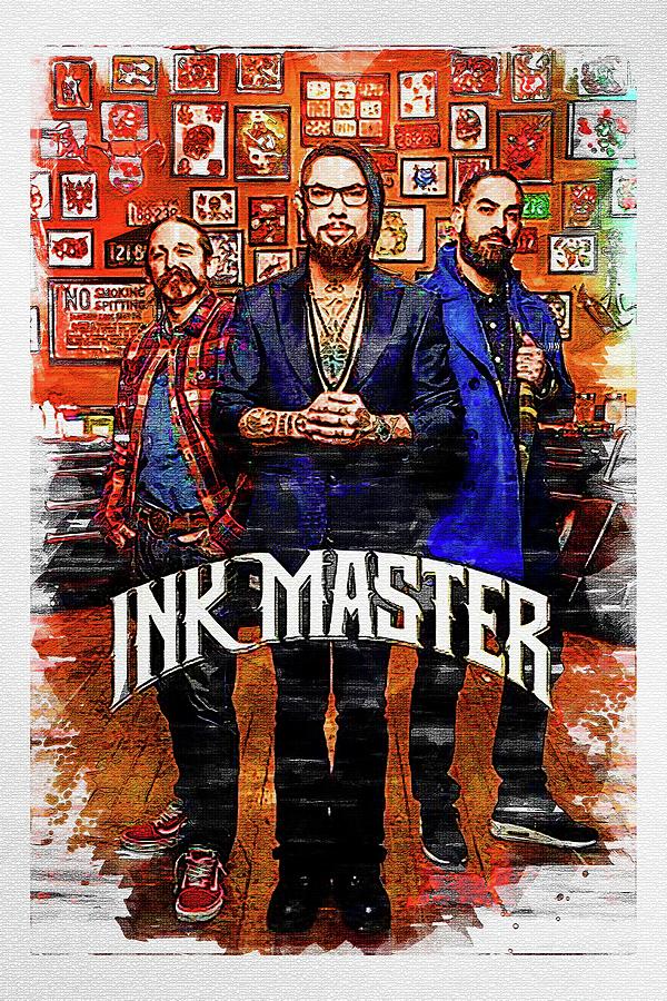 Tv Show Ink Master Digital Art by Keagan Arcelina Pixels