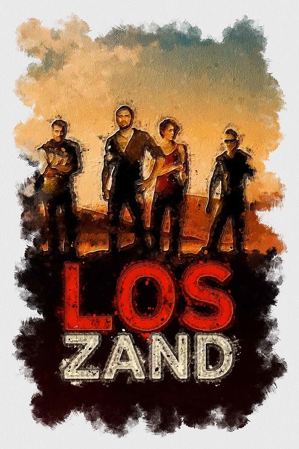 Tv Show Los Zand Digital Art By Garett Harold Fine Art America