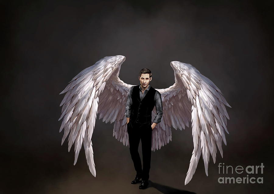 Tv Show Lucifer Angel Lucifer Tv Show Lucifer Morningstar Photograph by